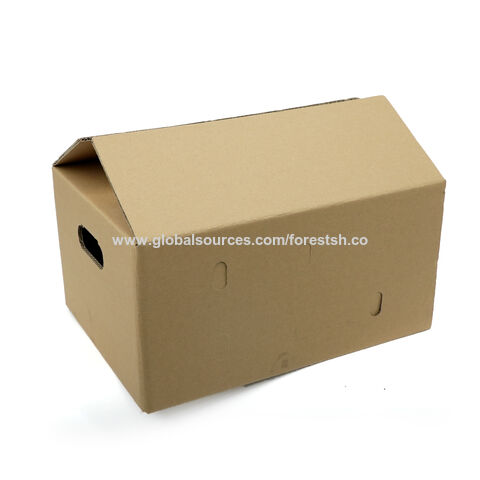 Caja cartón decorativa cuadrada con cajón - Grupo Stock