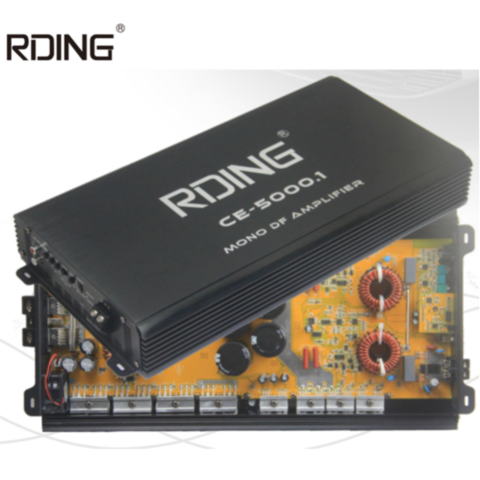 Hersteller Mono 5000W Auto-Stereo-Verstärker Kompakte Serie Automobil Mosfet / Auto-Verstärker Stereo 1-Kanal Auto-Verstärker mit großer Leistung for sale at factory direct price