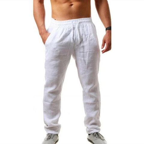 Plus Size Linen Pants