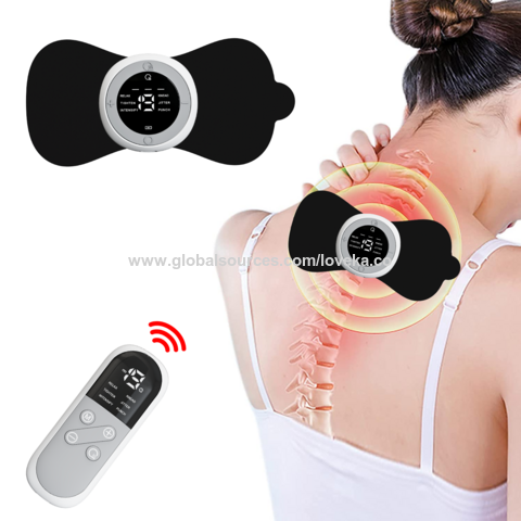 1pc Wireless Ems Muscle Stimulator Smart Fitness Abdominal Trainer Electric  Pads Body Massager