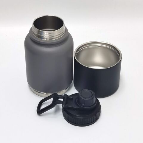Neue Ankunft Edelstahl-Vakuumflasche mit Haustier-Futterflasche, funktionales Design, Wasserflasche mit Aufbewahrung for sale at factory direct price