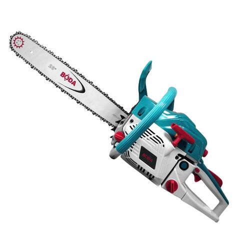Boda PC3-58 high quality 2-stroke electric cordless wood cutting petrol chainsaw machine 58CC gasoline chain saw for sale at factory direct price