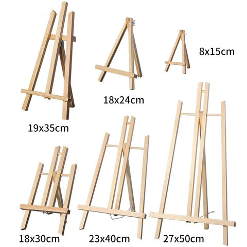 Buy Wholesale China Wooden Easel Tripod Table Easel Painting Craft Wooden  Vertical Painting Technique & Easels at USD 0.98