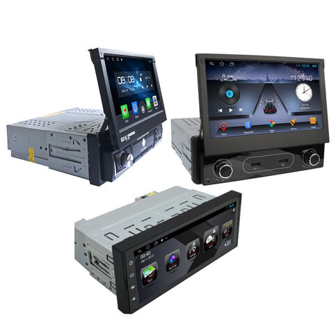 6.9inch 7inch 1 Din Car Radio Android Car Stereo Car Audio System  Retractable Touch Screen Auto Radio Mp5 Multimedia Dvd Player $46.12 -  Wholesale China Carlaoer Lehx Universal Stereo 1 Din Android