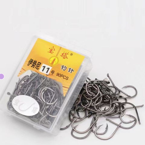 Buy Standard Quality China Wholesale Byloo Wholesale 100 Pcs/box High  Carbon Steel Fishing Hook 1#-18# Barbed Hook Accessories Hooks $0.43 Direct  from Factory at Yiwu Byloo Trade And Commerce Firm