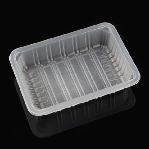 Disposable Plastic PP Vegetable Food Carrying Packaging Serving Trays -  China plastic tray and food tray price