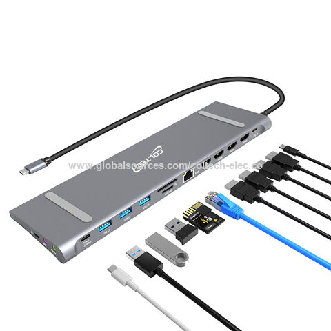 Coltech Dock Bulk Buy China Wholesale 14-in-1 Usb C Docking Station With 4 X Hdmi ...