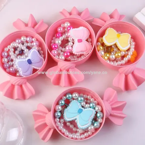 Set Kit Para Hacer Pulseras Collares Niñas Style Candy Dulce