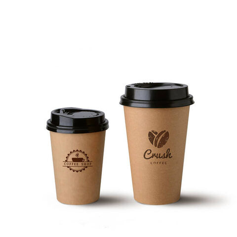 Buy Wholesale China Low Moq Customized Takeaway Cups ,brown Paper ...