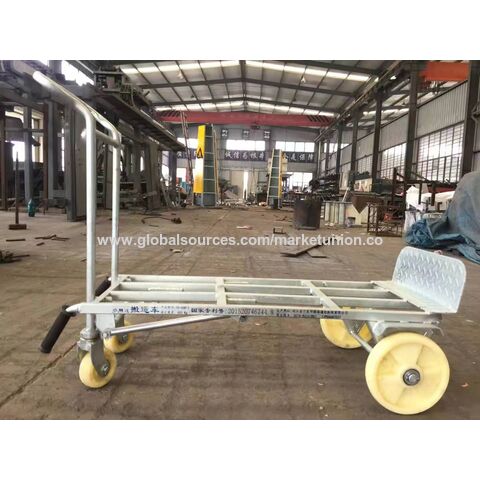 Carrinho de mão multifuncional 3 em 1 para armazém, fábrica. Carrinho dobrável, transportador com 4 rodas e grande capacidade de carga. for sale at factory direct price