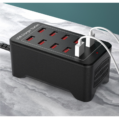 Chargeur Multi USB 40W 5V 8A Chargeur USB Multiple Chargeur Prise
