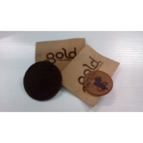 Dongguan factory manufacturing dark brown leather labels for jeans label leather embossed logo pu label for sale at factory direct price