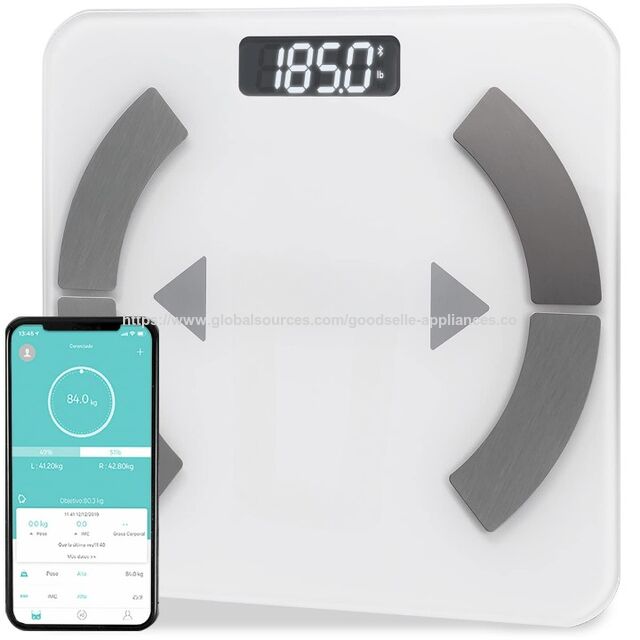 ODM 2023 Neues Design Digitale Körperwaage mit 180 kg Kapazität und Bluetooth-Verbindung