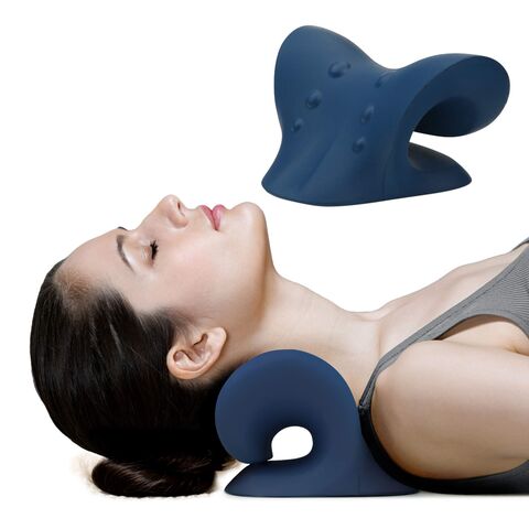 Alivio del Dolor Relajante de Hombros Dispositivo Cervical Almohada para Cuello y Columna Vertebral