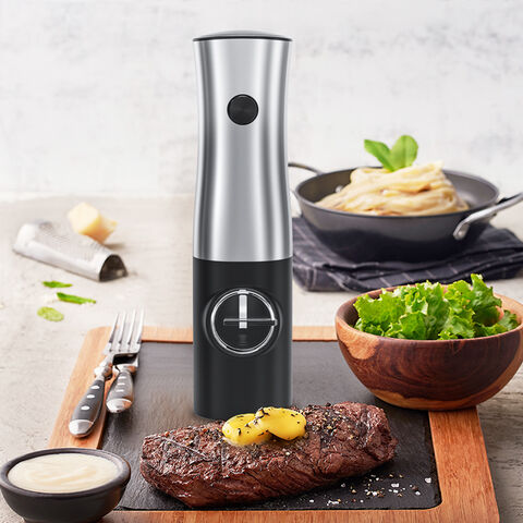 Buy Wholesale China Whole Electric Battery Metal Large Capacity Top Grind  Pepper Grinder And Matching Salt Shaker Cuisinart Refillable With Handle &  Gravity Sensor Salt And Pepper Grinder Set at USD 4.6