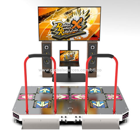 Compre Ddr X Dança Dança Revolução Arcada Réplica Metal Pad Dupla