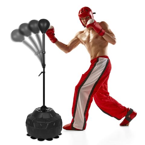Wall Mounted Pivoting Reflex Trainer - 360 Spinning Bar - Height Adjustable Boxing  Bar - Home Gym Boxing Equipment