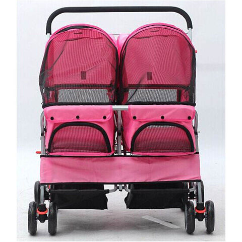 Twin dog outlet pram