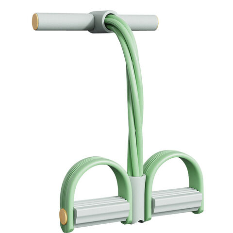 Bandas de Resistência com Puxador para Exercícios Abdominais, Pedal Elástico com Alça - Aparelho de Tração Fitness for sale at factory direct price