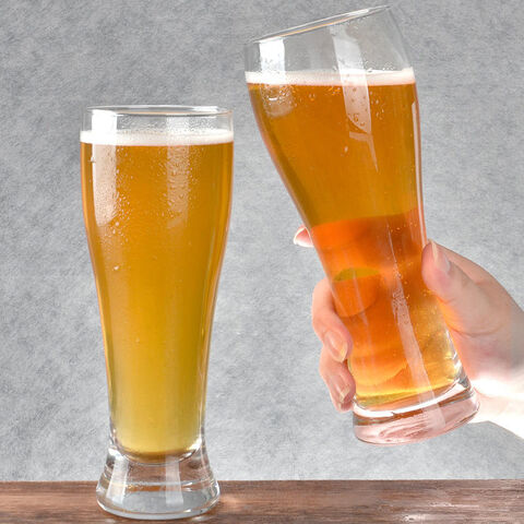 Personalized Casual Script Font Engraving Large Glass Beer Mug