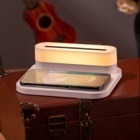 Factory Oem New Design Wireless Power Bank Battery With Night Light 