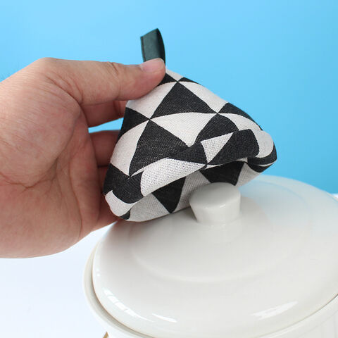 Hitzebeständige Ofenhandschuhe, 1 Paar gesteppte Frottee-Ofenhandschuhe mit Baumwollfutter, extra lange Profi-Küchenhandschuhe for sale at factory direct price