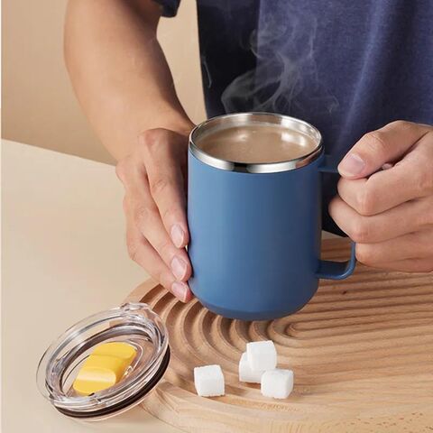 Tazas de Espresso para café y té, taza de café térmica de acero