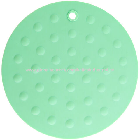 Trivet Round Silicone Mat Pot Pad Heat Proof - China Kitchenware and  Cookware price