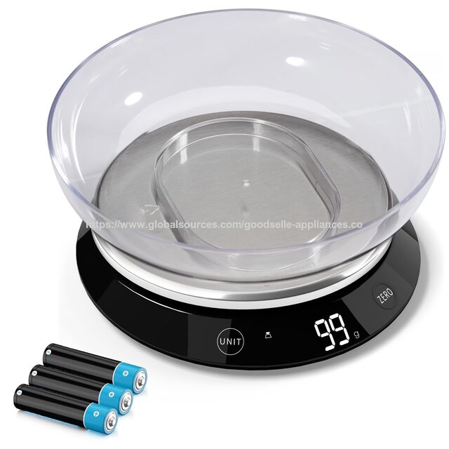 Großhandel ODM Custom Schüssel Edelstahl Wiederaufladbare Digitale Küchenwaage for sale at factory direct price