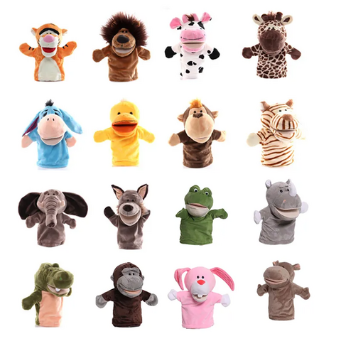 Buy Wholesale China Customizable 23cm Animal Hand Puppet Cartoon Plush ...