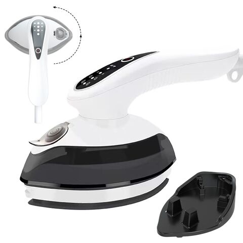 Mini Iron for Clothes, Portable Handheld Steam Iron - Non-Stick Ceramic  Soleplate, Fast Heating