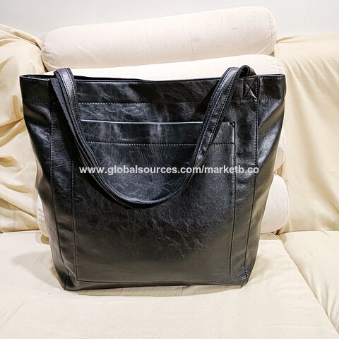 Large leather bags on sale sale