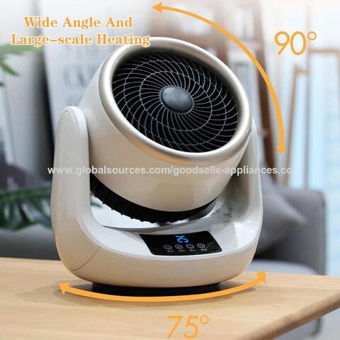 Mini Calefactor Ventilador Electrico Portatil 1500w Negro