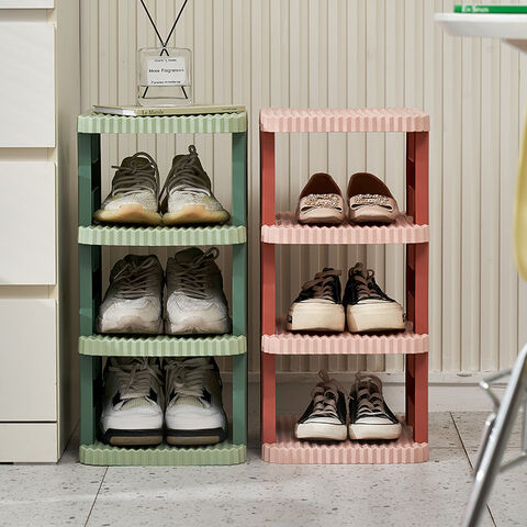 Simple Large-Capacity Multi-Layer Narrow Shoe Cabinet for Entryway - China Shoe  Cabinet Large Capacity, Narrow Shoe Cabinet