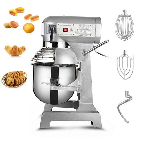 15L Commercial Planetary Dough Mixer Stand Food 600W Cake Bread Hook Beater  Whip