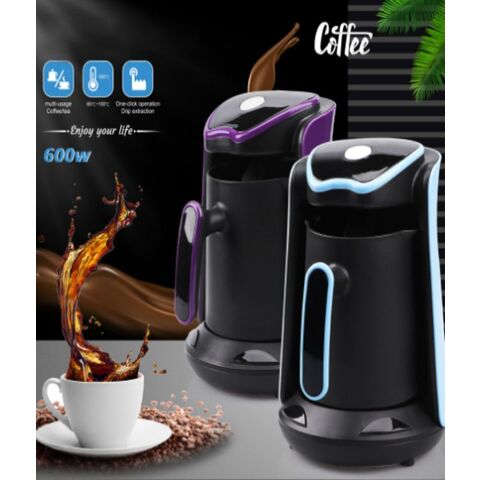 Buy Wholesale China Stainless Steel Electric Turkish Coffee Maker Machine  Espresso Tea Moka Multifunction Coffee Pot & Turkish Coffee Make at USD 2