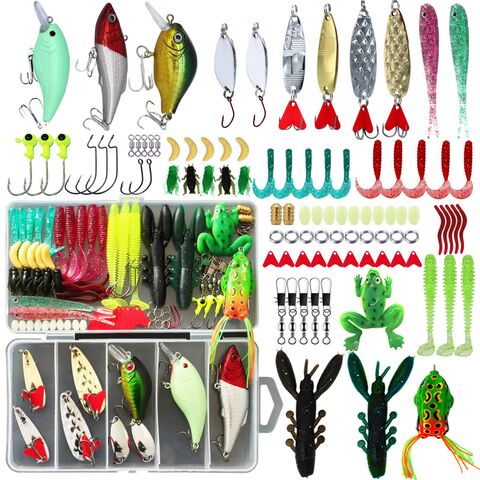 Buy Wholesale China Spoon Soft Plastic Worms Frog Bait Tackle