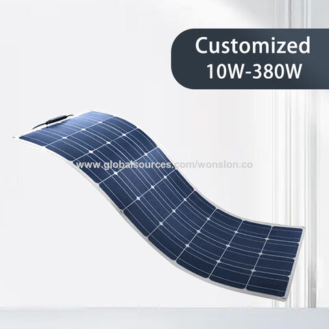 120w Hard-wearing Semi-flexible Sunpower Solar Panel Solar Cells Paneles  Solares 1000w Precio - Buy Paneles Solares 1000w Precio,Flexible Solar  Panel
