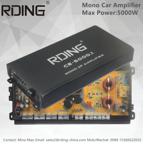Suuonee Auto Audioverstärker, 5800W 12V Hochleistu Produktbild-Vorschau 10