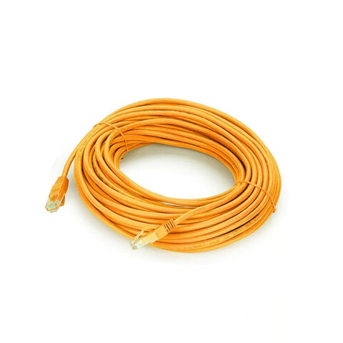 Cable De Red Internet 5 Metros Cat 6E Alta Velocidad Amarillo I