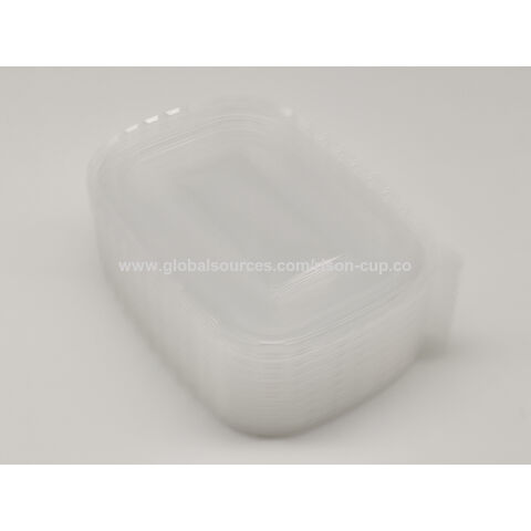 Disposable Food Container PP Black Square Plastic Container - China Plastic  Food Container and PP Plastic Box price