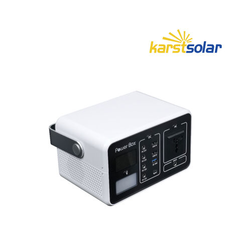 Achetez en gros Karstcom Solaire Mobile Batterie Extérieure Banque De  Puissance Support Portable Centrale Pour Pique-nique Hong Kong SAR et  Centrale électrique Portable