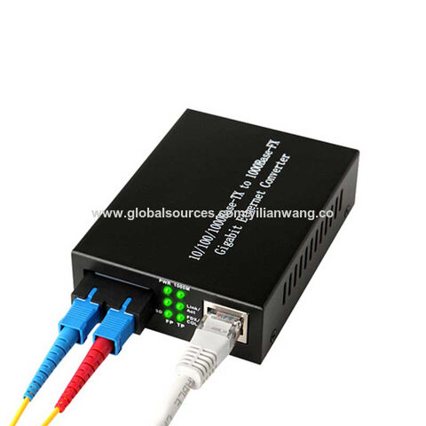 10/100M 7 double commutateur de fibre optique d'Ethernet du SM