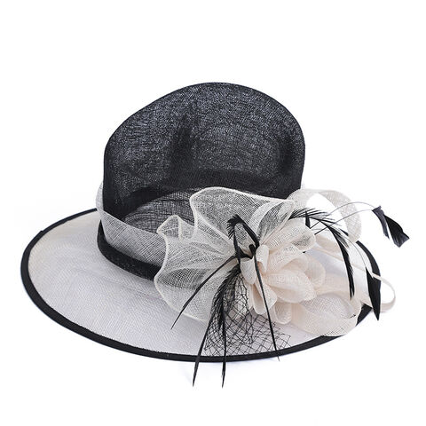 Lady Church Derby Dress Cloche Hat Fascinator Floral Tea Party Ladies Tea  Party Hats Women Derby Style Hats