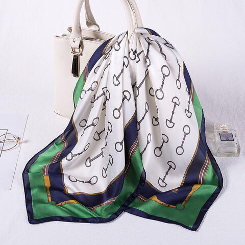Ribbon Hand Bag Wrist Towel Headscarf Satin Skinny Ribbon Scarf DIY Luxury  Soft