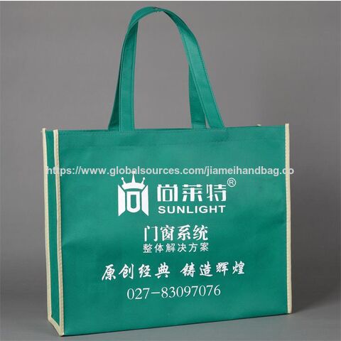Bolsas de compra promocionales ecológicas no tejidas con logo personalizado y precio de fábrica OEM for sale at factory direct price
