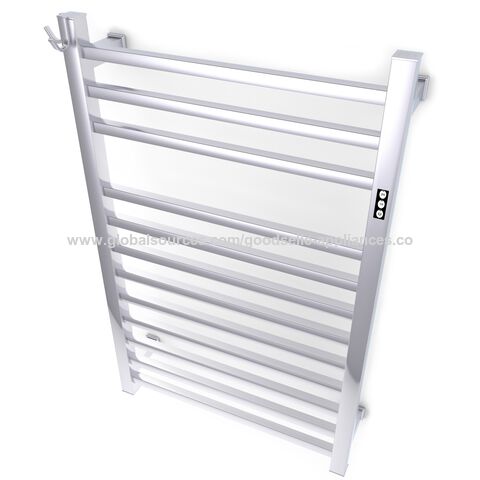 Heated towel rack discount timer