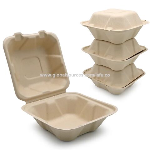Buy Wholesale China Eco Fast Food Packaging 6 Inch Biodegradable ...