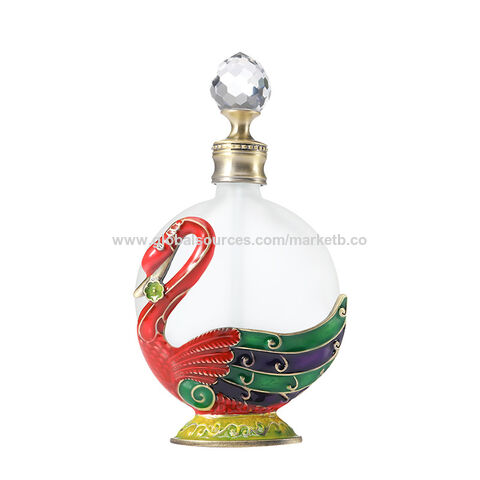 1pc Luxurious And Luxurious Rose Shape Dripping Oil Zinc Alloy