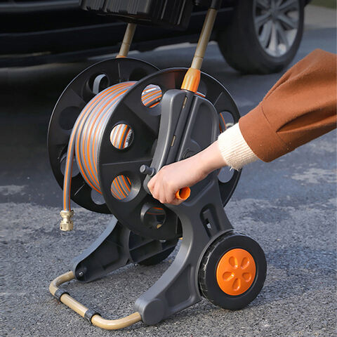 Dolphy Wall Mounted Auto Retractable Garden Hose Pipe Reel - 30